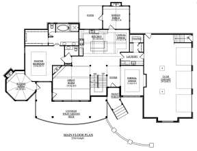 Floorplan 1 for House Plan #5631-00042