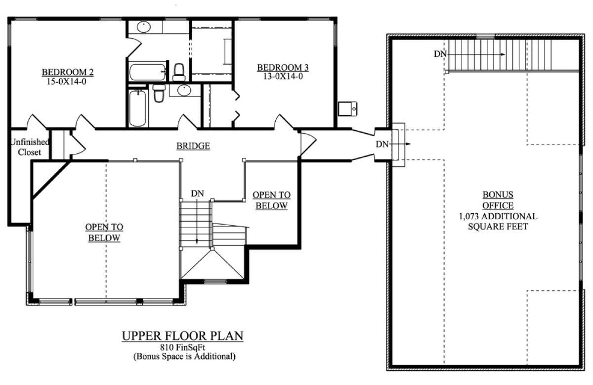 Floorplan 2 for House Plan #5631-00042