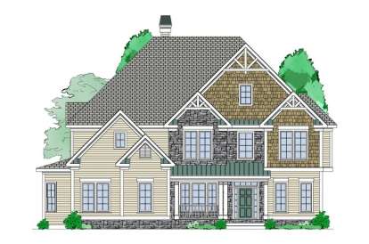 Traditional House Plan #5458-00053 Elevation Photo