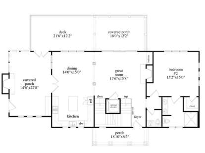 Floorplan 1 for House Plan #957-00054