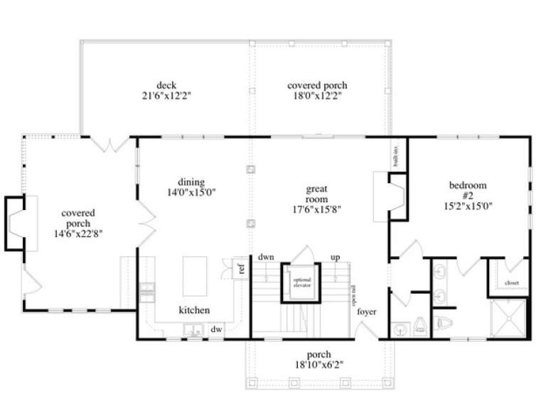 House Plan House Plan #14469 Drawing 1