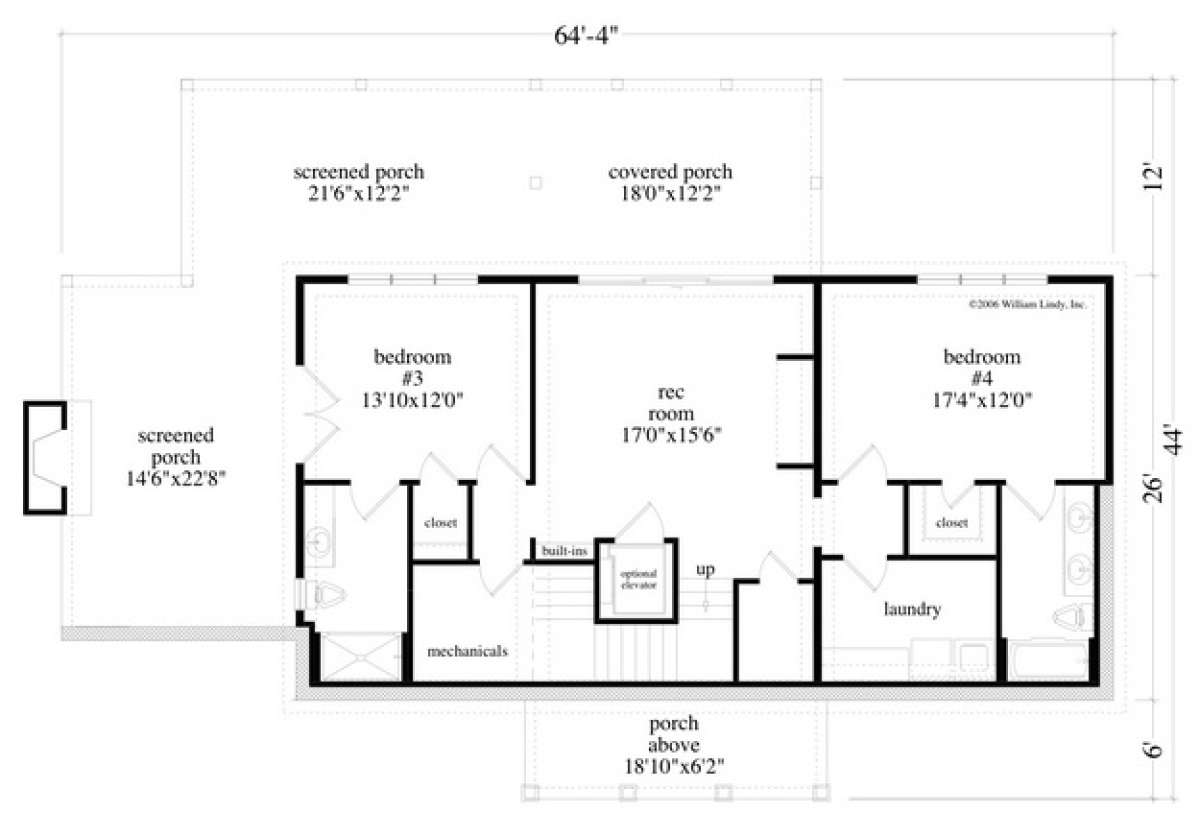 Floorplan 3 for House Plan #957-00054