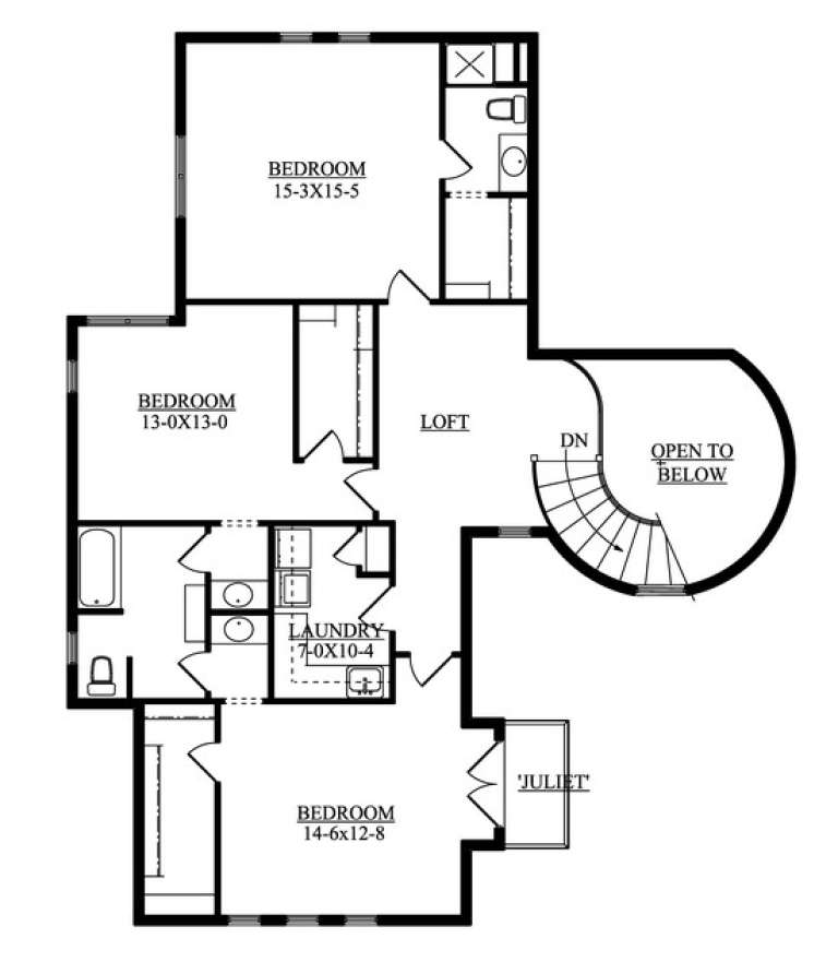 House Plan House Plan #14470 Drawing 2