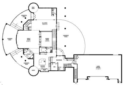 Floorplan 1 for House Plan #5631-00046