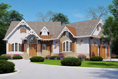 3 Bed, 2 Bath, 2512 Square Foot House Plan - #699-00037