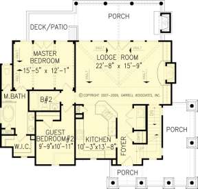 Floorplan 1 for House Plan #699-00039