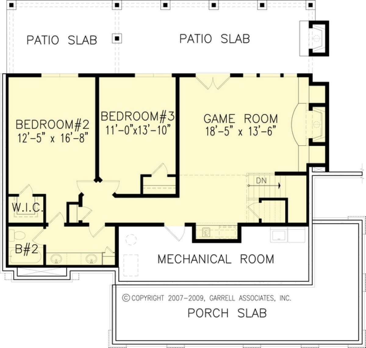 Floorplan 2 for House Plan #699-00040