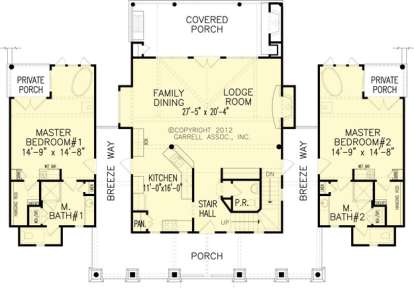 Main Floor  for House Plan #699-00042