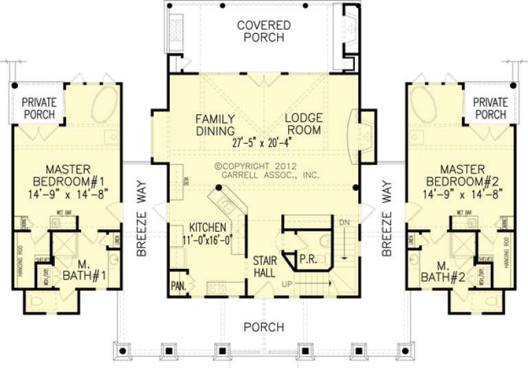 House Plan House Plan #14478 Drawing 1