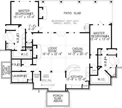 Basement for House Plan #699-00043