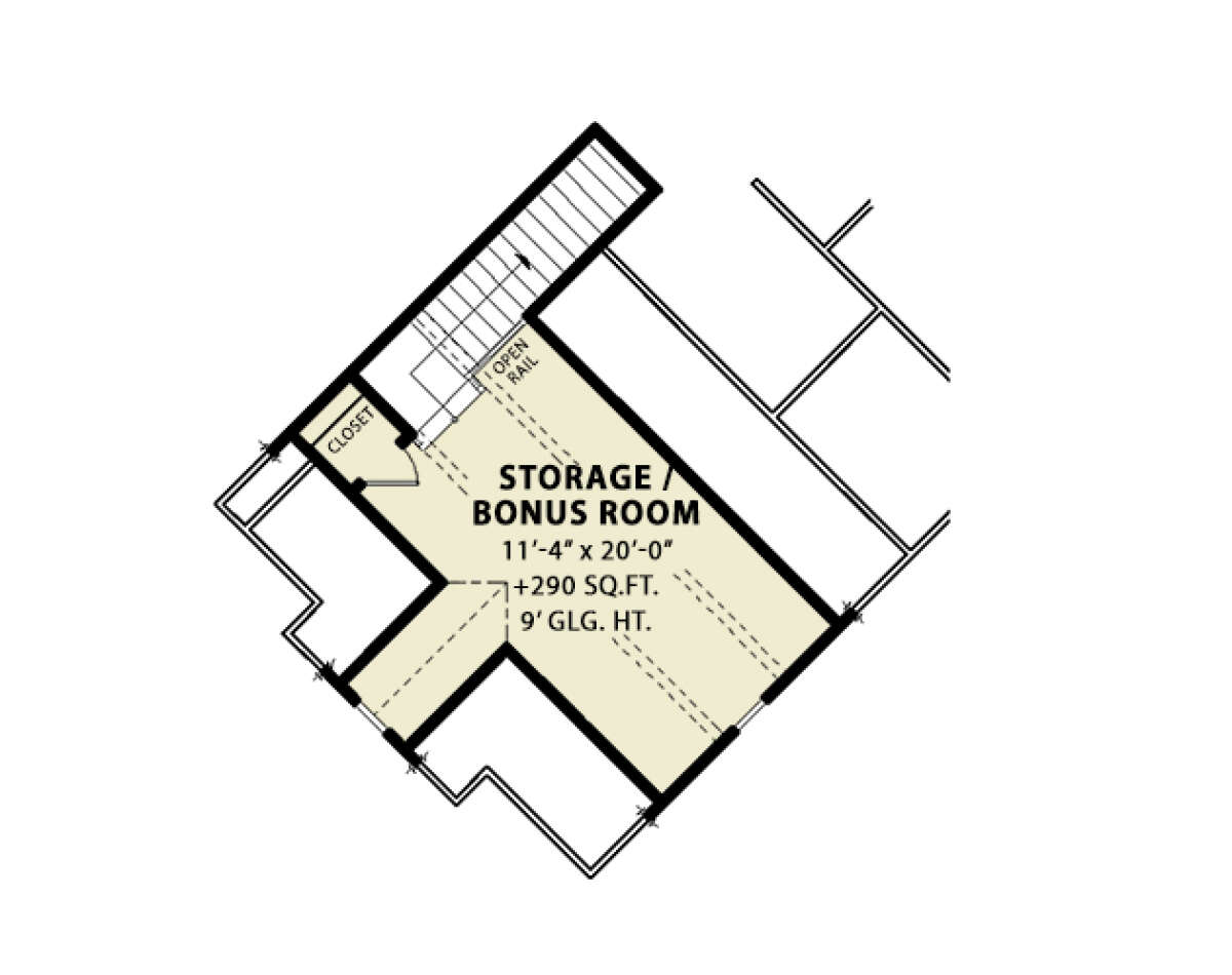 Floorplan 2 for House Plan #699-00045