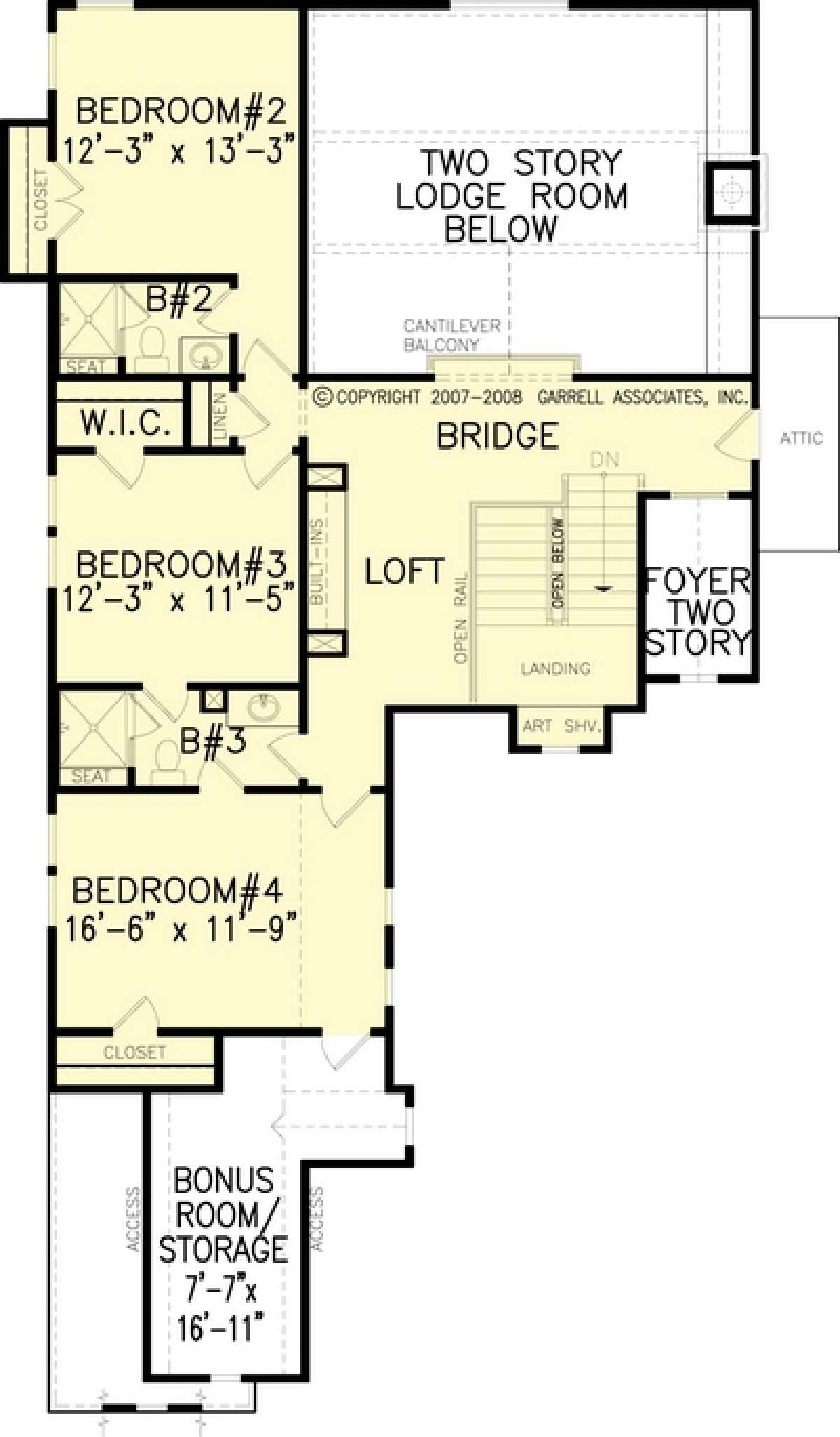 Floorplan 2 for House Plan #699-00046