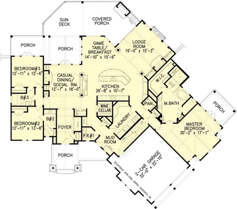 House Plan House Plan #14483 Drawing 1