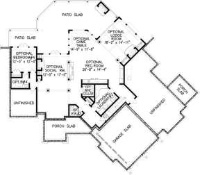 Floorplan 3 for House Plan #699-00047