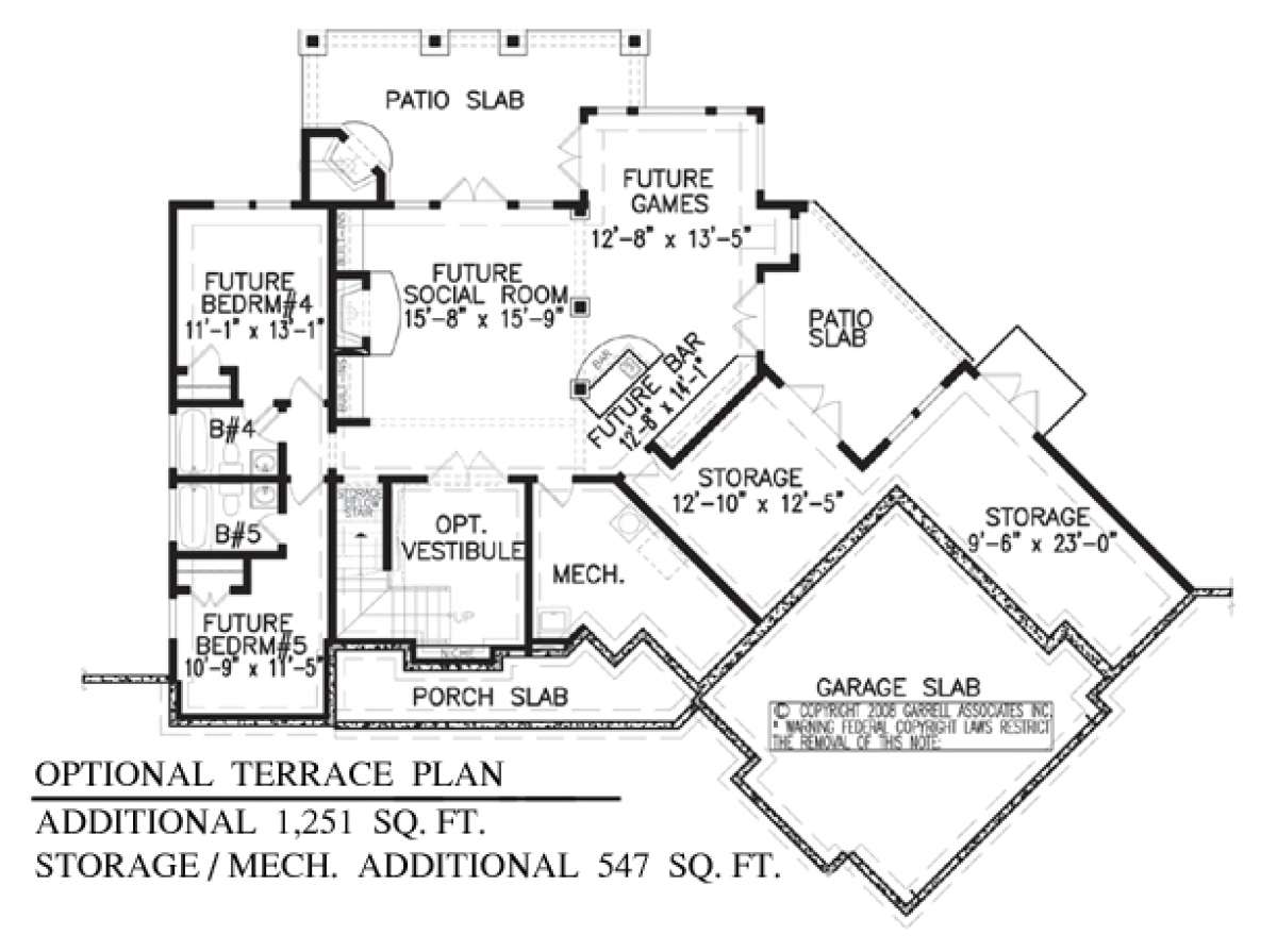 Floorplan 3 for House Plan #699-00048