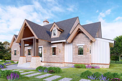 Mountain House Plan #699-00049 Elevation Photo