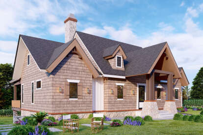 Mountain House Plan #699-00049 Elevation Photo