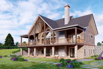 Mountain House Plan #699-00049 Elevation Photo