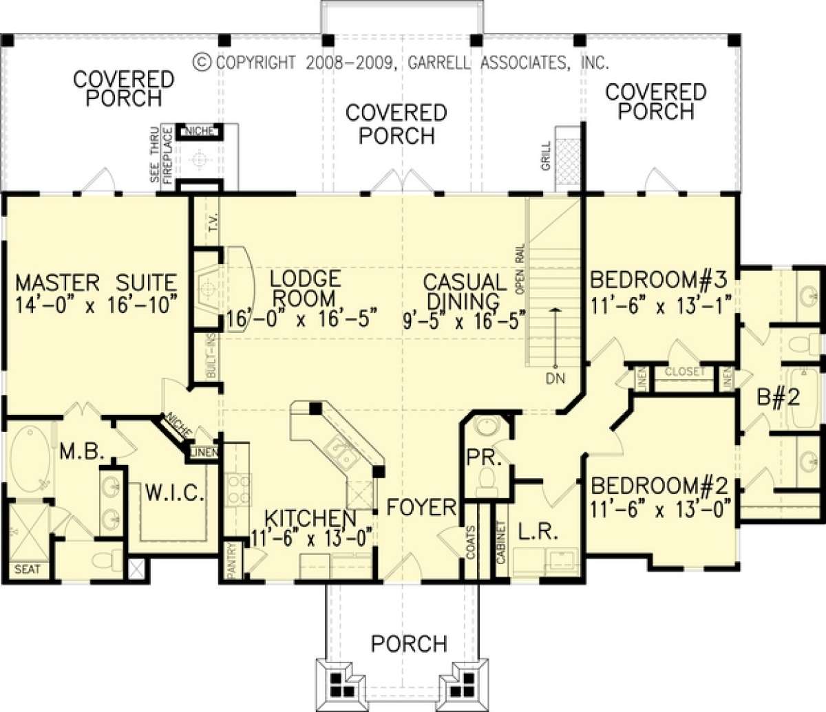 Main Floor  for House Plan #699-00049
