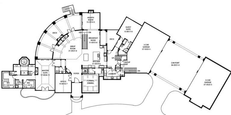 House Plan House Plan #14488 Drawing 1