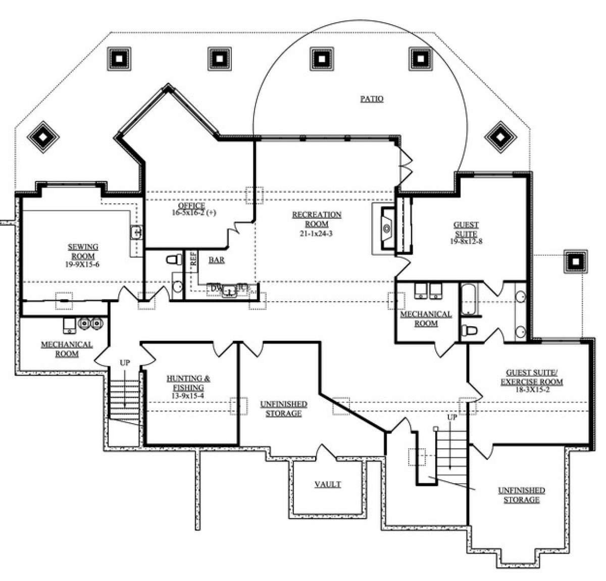 Floorplan 2 for House Plan #5631-00051