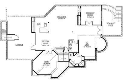 Floorplan 3 for House Plan #5631-00053