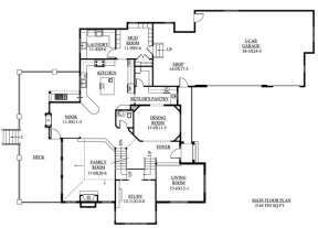 Floorplan 1 for House Plan #5631-00054