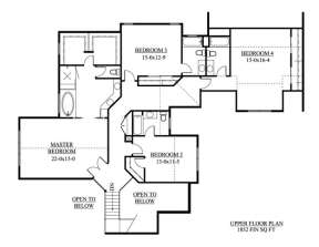 Floorplan 2 for House Plan #5631-00054