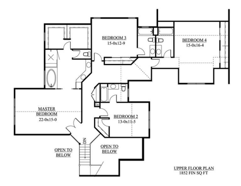 House Plan House Plan #14494 Drawing 2