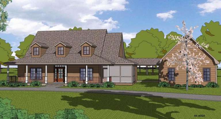 House Plan House Plan #14495 Front Elevation