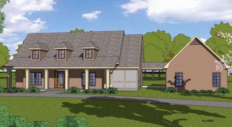 House Plan House Plan #14496 Front Elevation