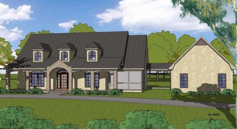 House Plan House Plan #14502 Front Elevation
