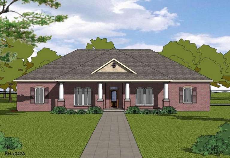 House Plan House Plan #14503 Front Elevation