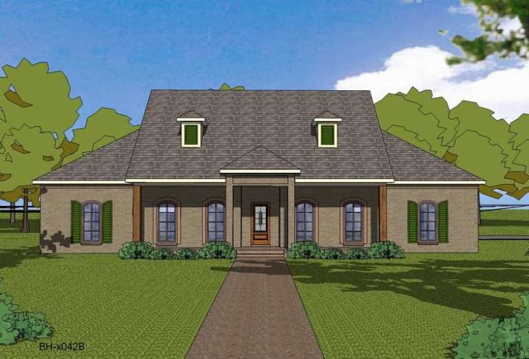 House Plan House Plan #14504 Front Elevation