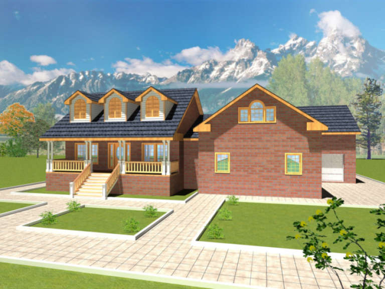 House Plan House Plan #1451 Front Elevation