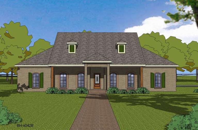 House Plan House Plan #14510 Front Elevation