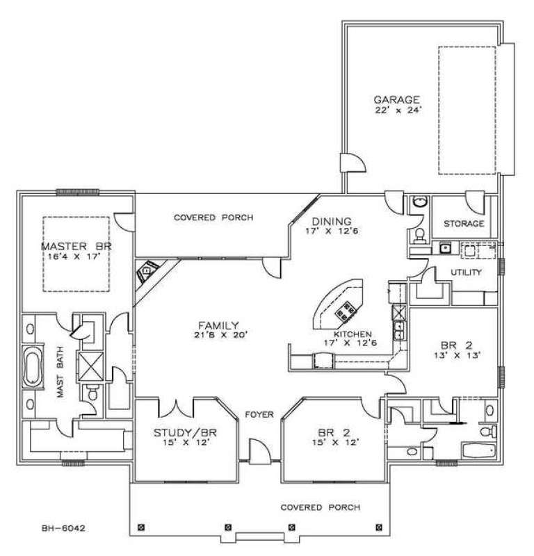House Plan House Plan #14510 Drawing 1