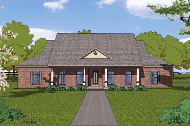 House Plan House Plan #14511 Front Elevation