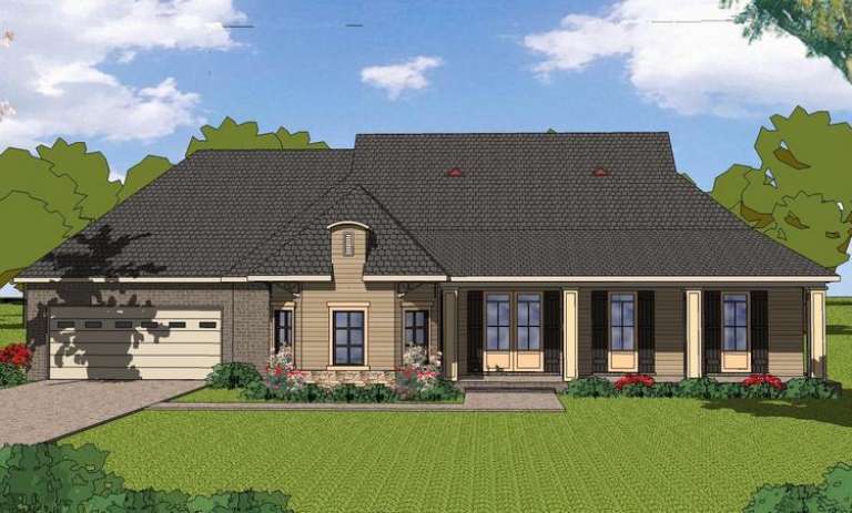 House Plan House Plan #14516 Front Elevation