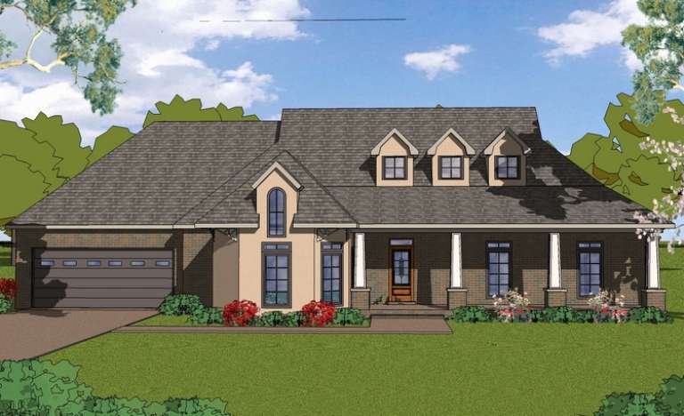 House Plan House Plan #14517 Front Elevation