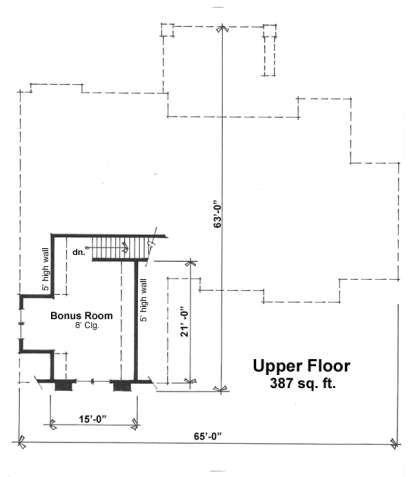 House Plan House Plan #14523 Drawing 2