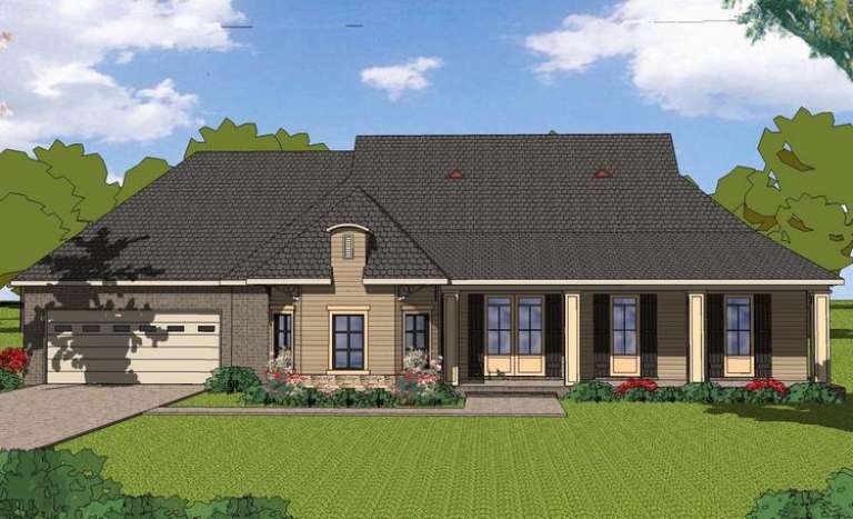 House Plan House Plan #14526 Front Elevation
