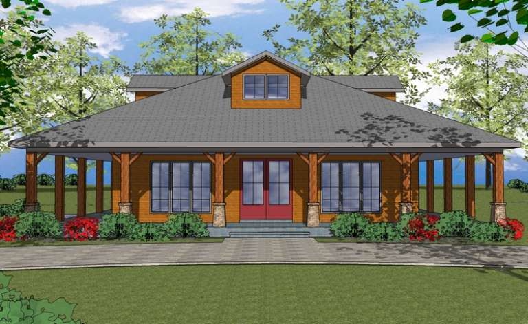 House Plan House Plan #14529 Front Elevation