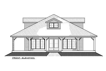 Country House Plan #6471-00032 Elevation Photo