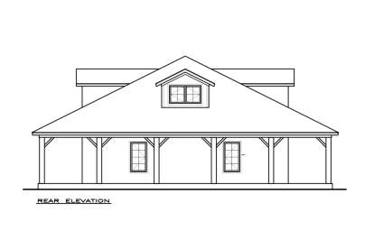 Country House Plan #6471-00032 Elevation Photo