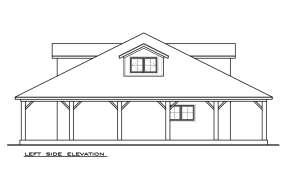 Country House Plan #6471-00032 Elevation Photo