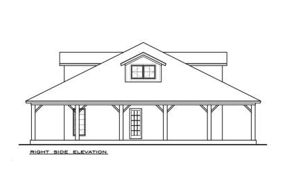 Country House Plan #6471-00032 Elevation Photo