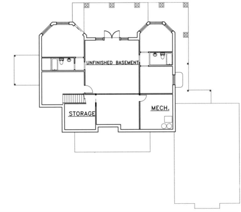 House Plan House Plan #1453 Drawing 1