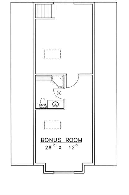 Bonus Floor for House Plan #039-00190
