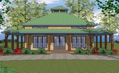 Cottage House Plan #6471-00033 Elevation Photo